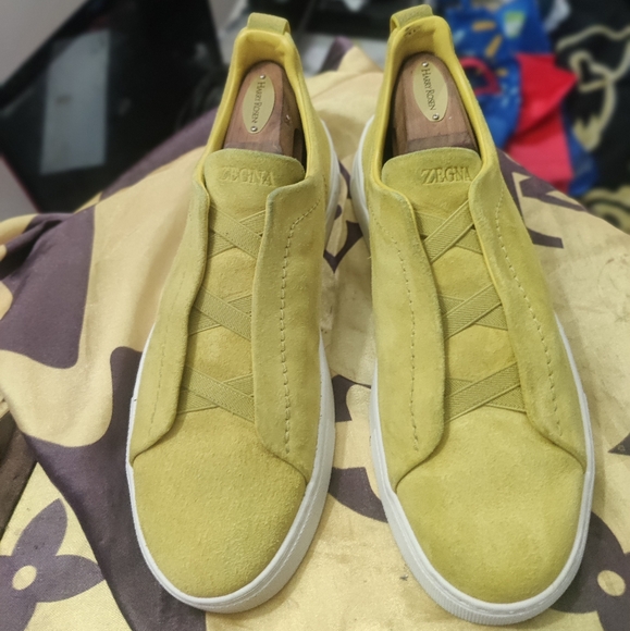 Zegna triple stitch sneakers - Picture 2 of 8